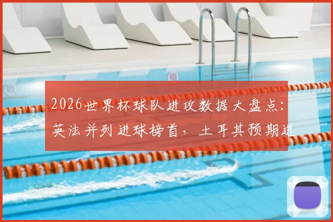2026世界杯球队进攻数据大盘点：英法并列进球榜首，土耳其预期进球效率第一，附各队进攻效率深度解析
