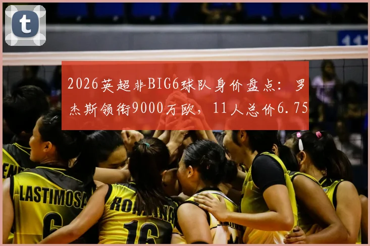 2026英超非BIG6球队身价盘点：罗杰斯领衔9000万欧，11人总价6.75亿欧阵容解析与价值评估